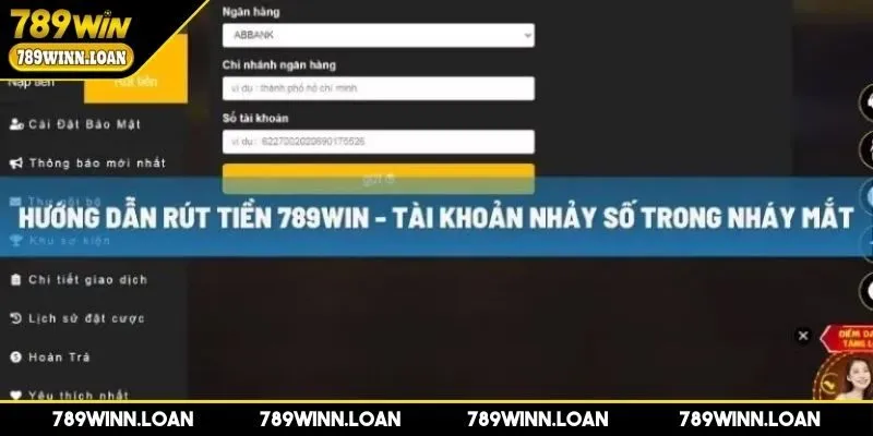 Điều kiện cần có trước khi rút tiền 789WIN